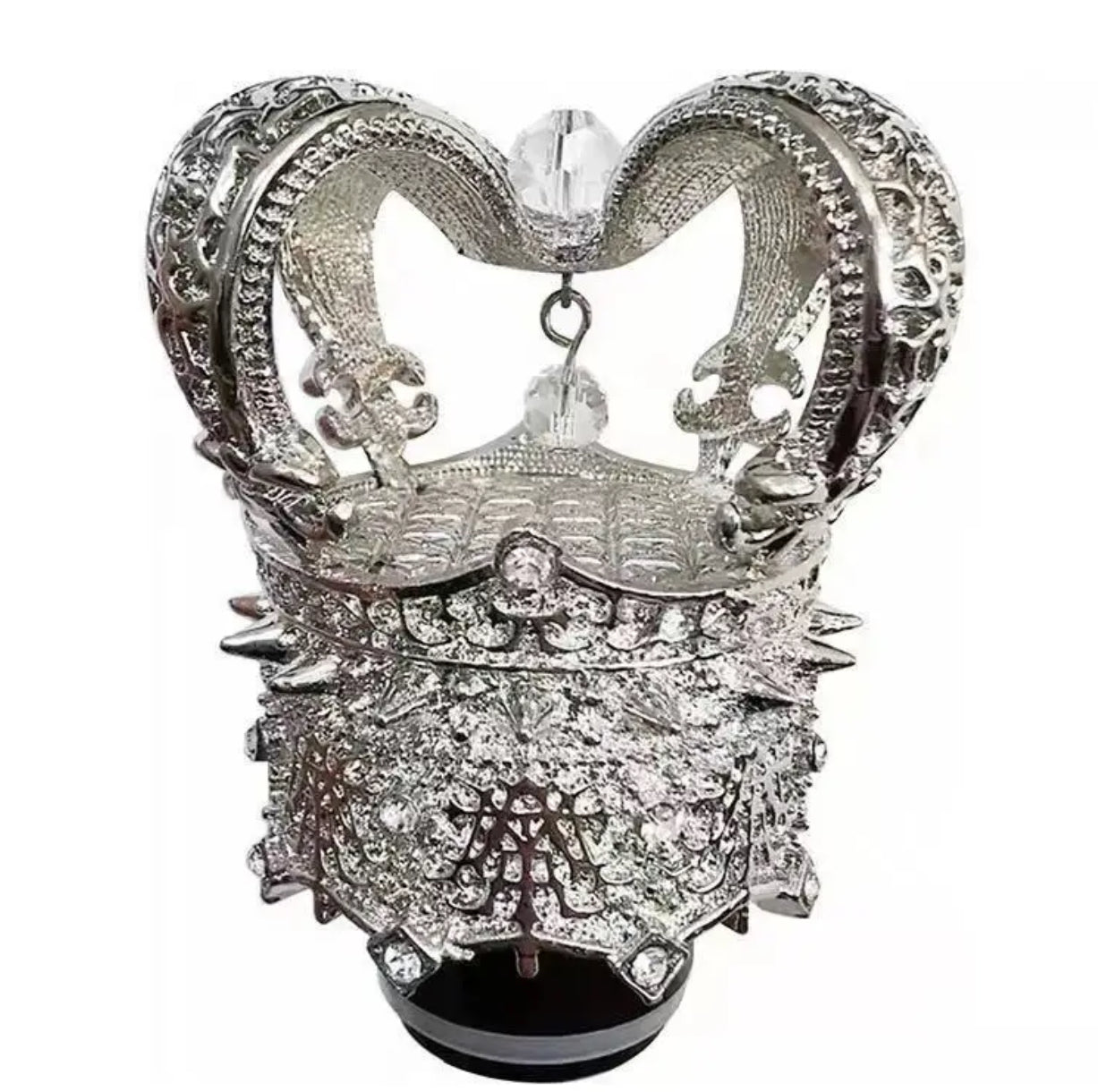 Crown Diamanté Water Bottle