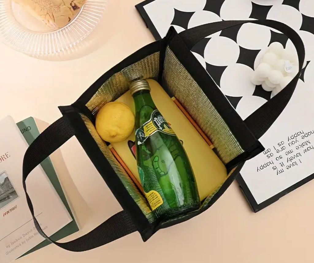 Sac à lunch isotherme Cheeky Coffee Loving Cat