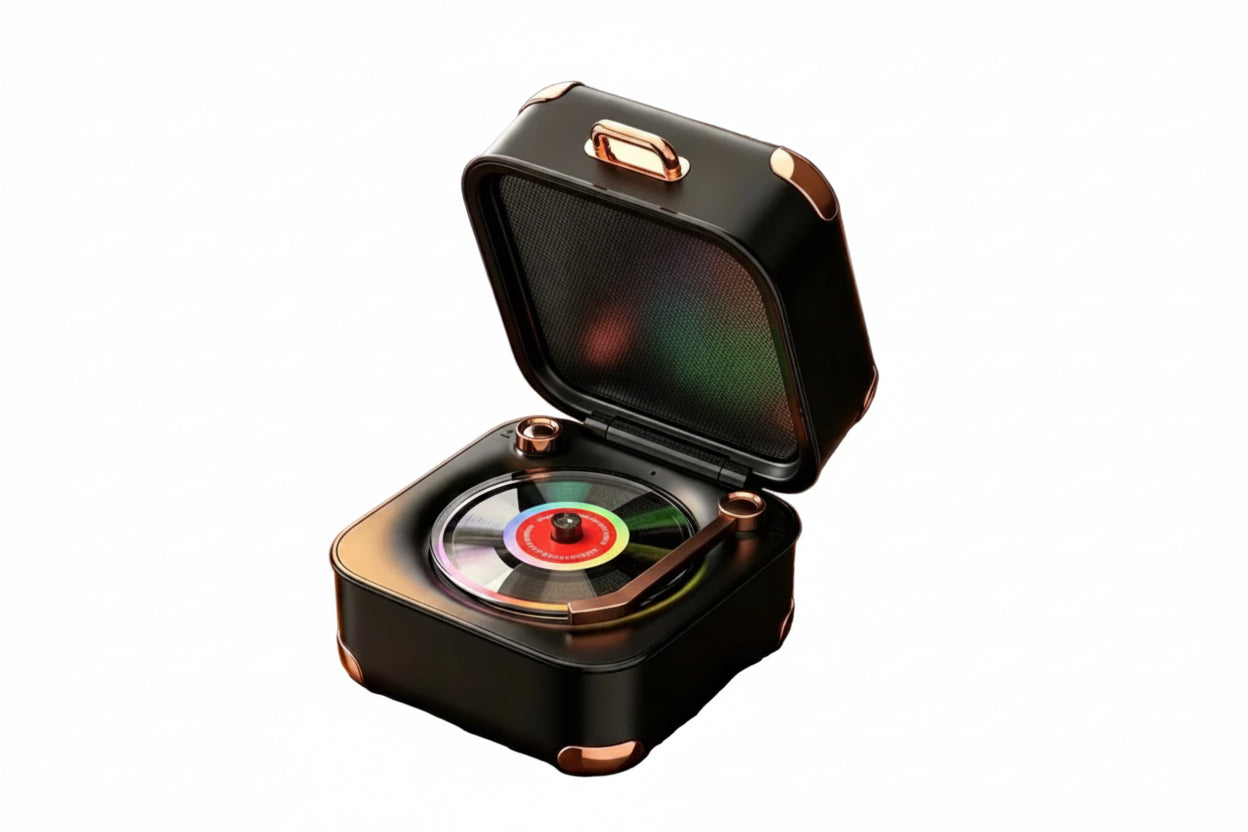 Portable Bluetooth Retro Speaker