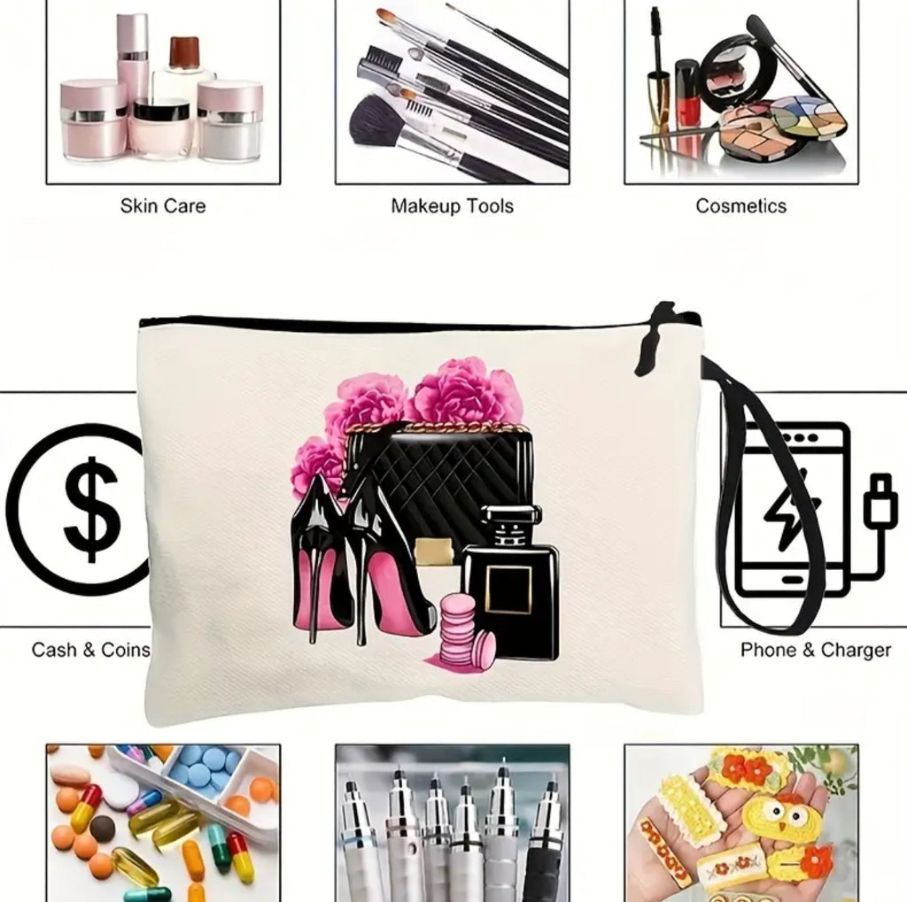 Pochette en toile Fashionista