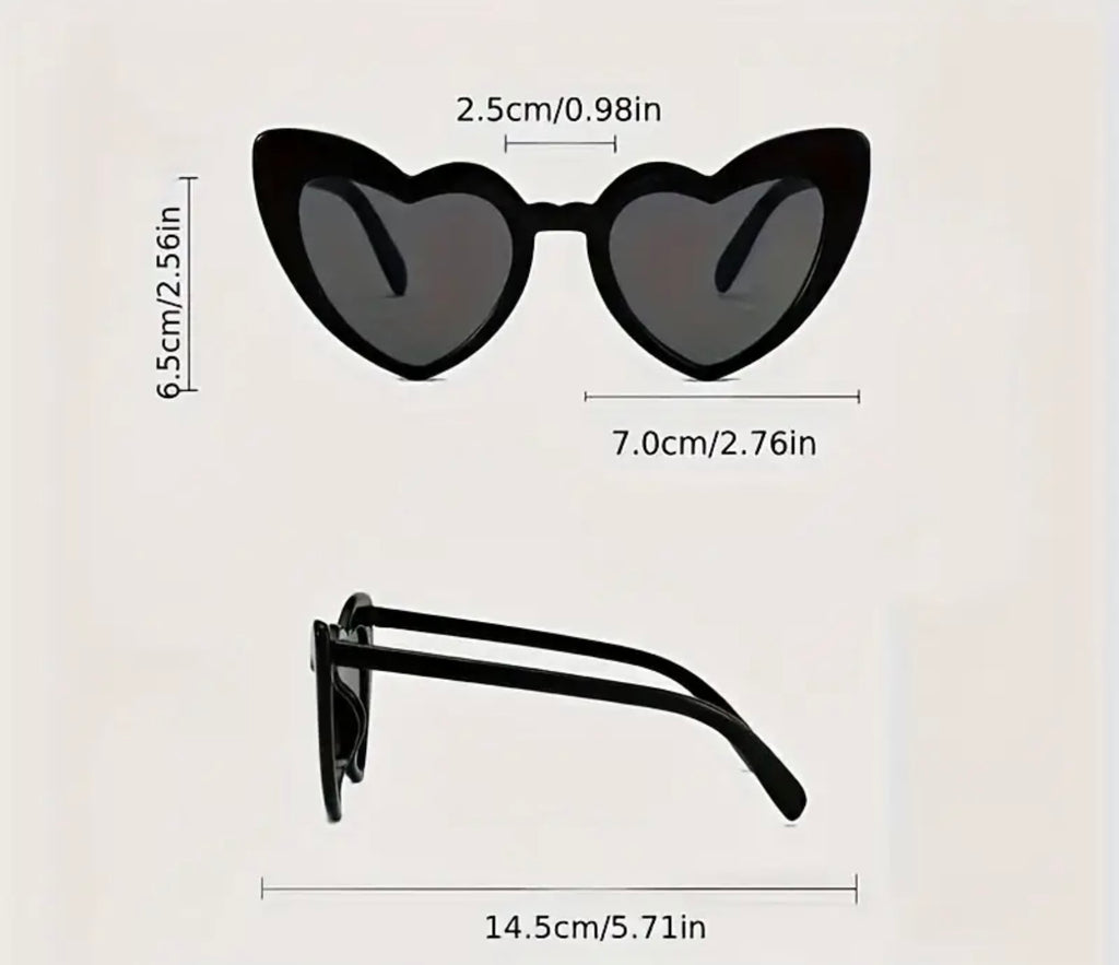 Lunettes de soleil White Heart