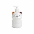 Plastic cat soap dispenser