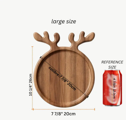 Wooden Reindeer Charcuterie board / grazing platter