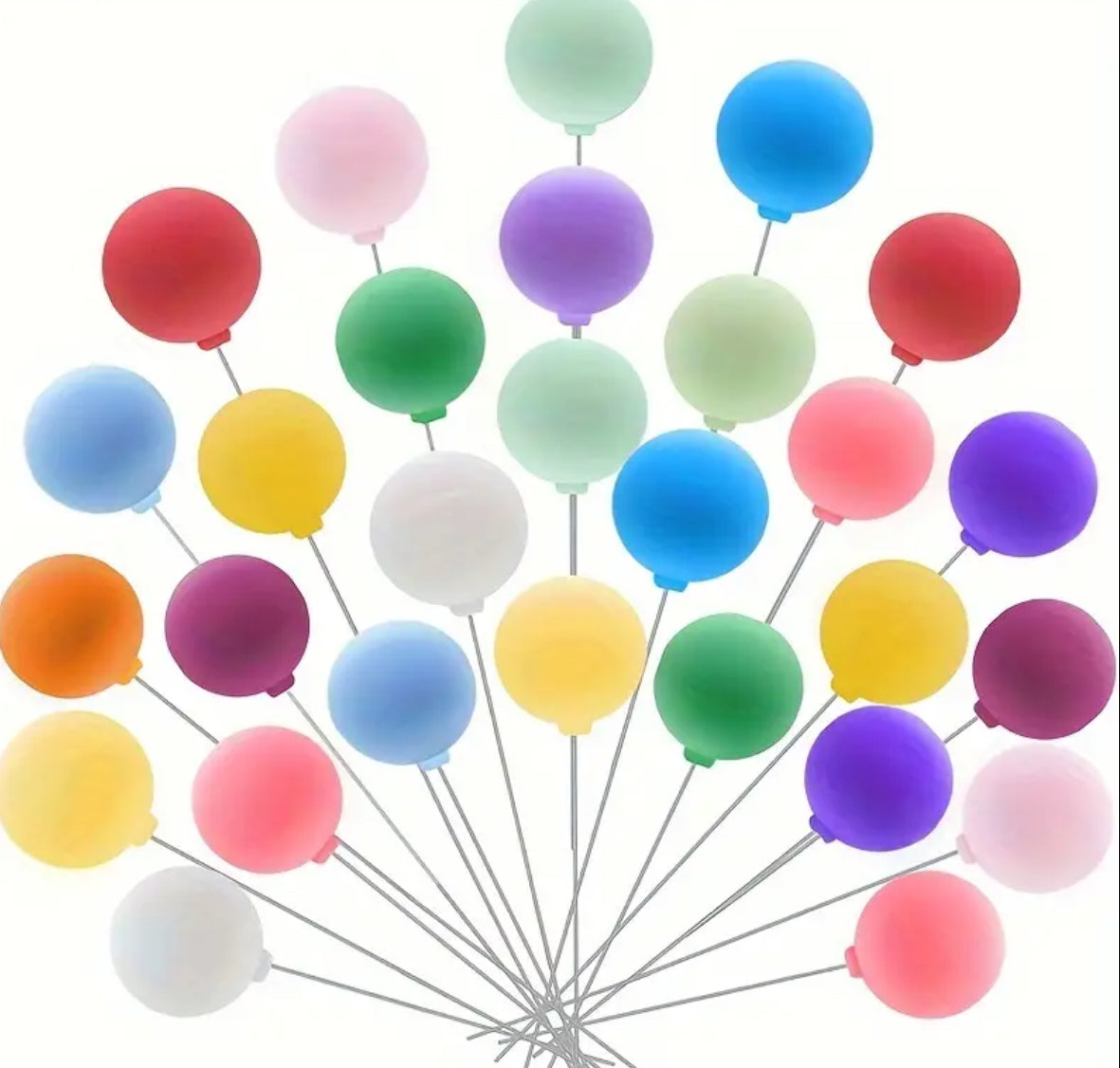 Décoration de gâteau avec ballons