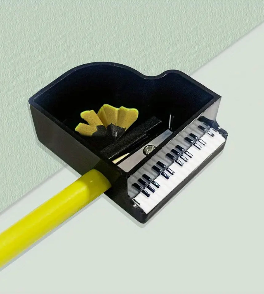 Taille-crayon pour piano noir