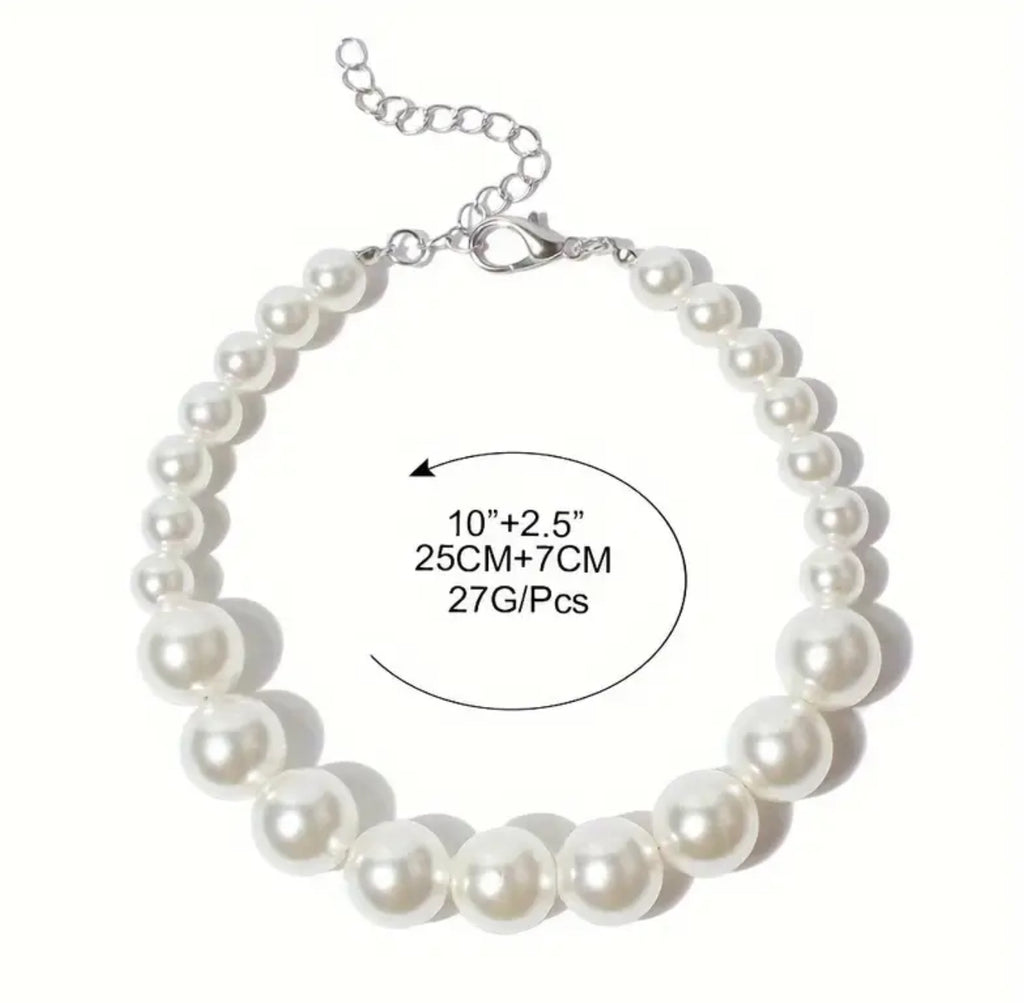 Collier de perles pour chien/chat
