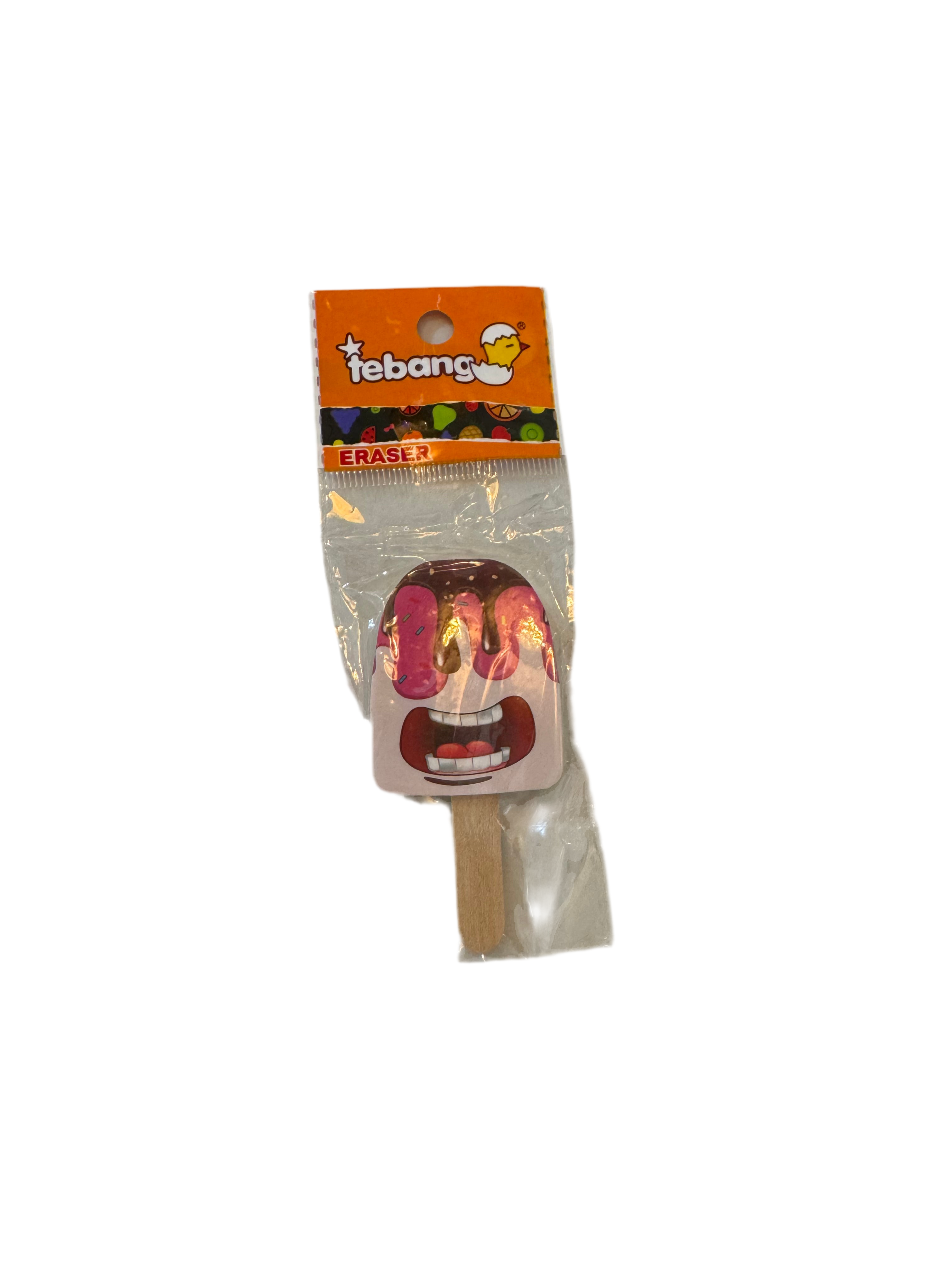 Ice cream eraser rubber