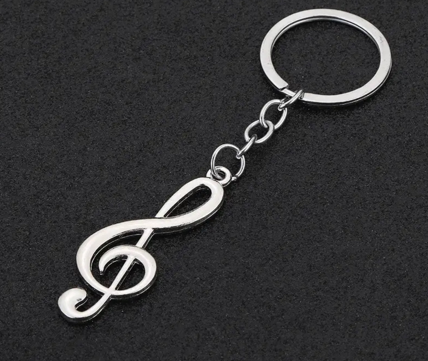 Musical Note Keychain