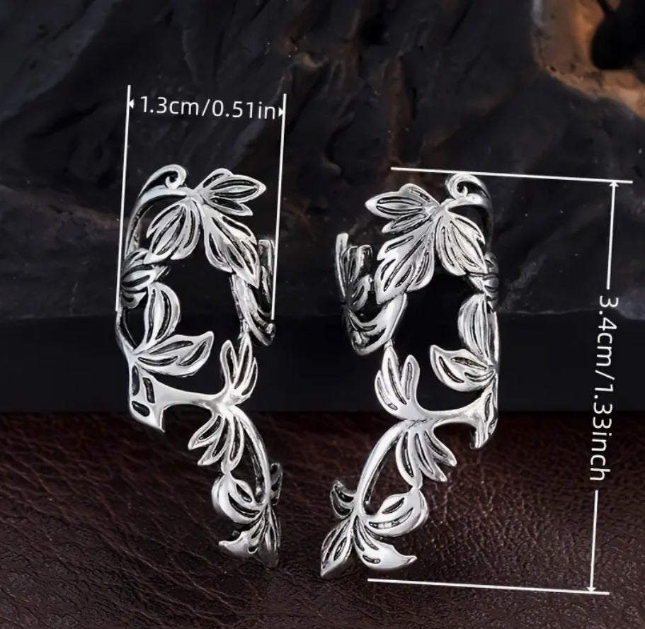 Manchette d'oreille florale