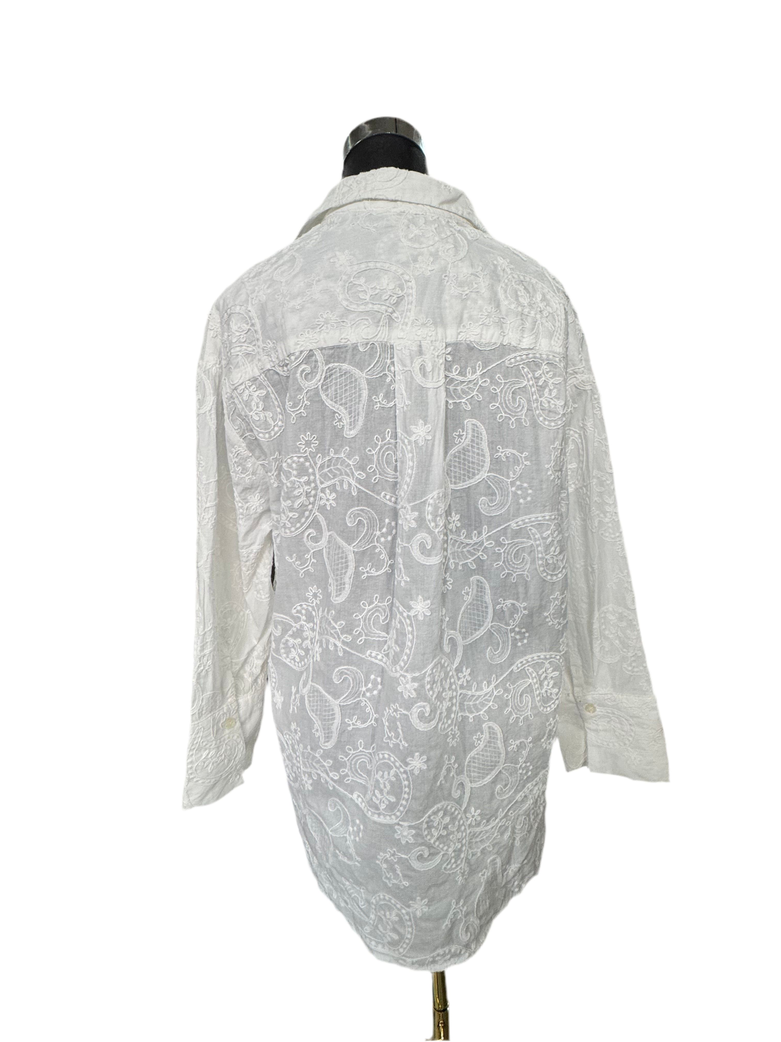 The Whisper Embroidered Shirt