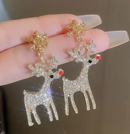 Reindeer Earrings