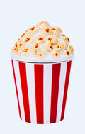 DIY Label & Caramel Popcorn Candle