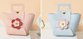 Petits sacs cadeaux en vinyle avec fleurs