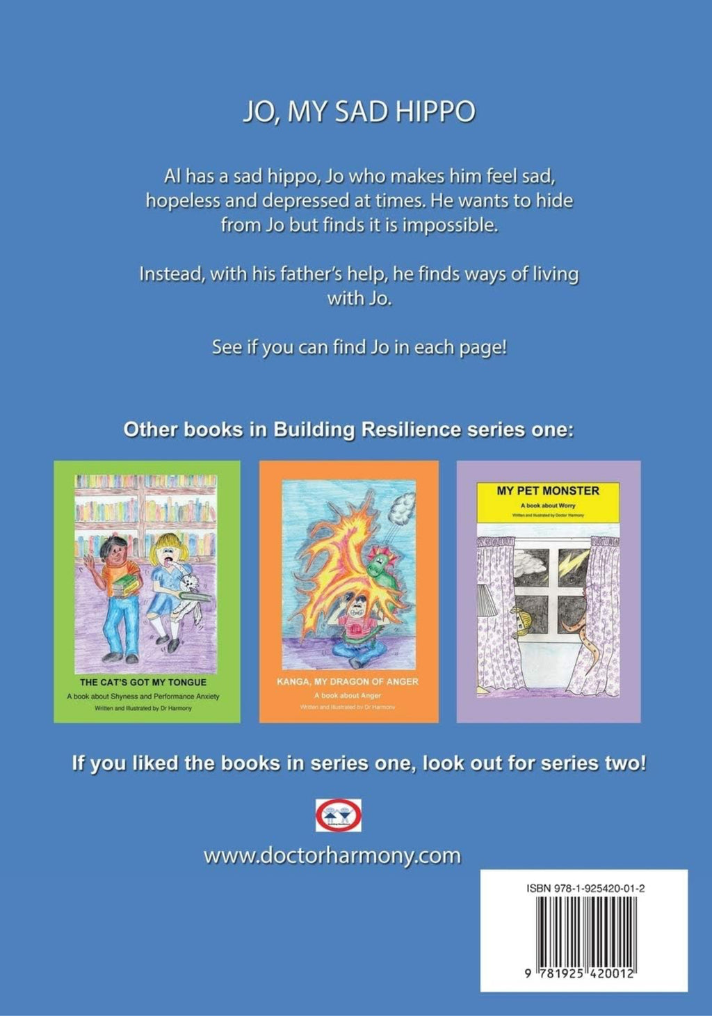 Jo, mon hippopotame triste