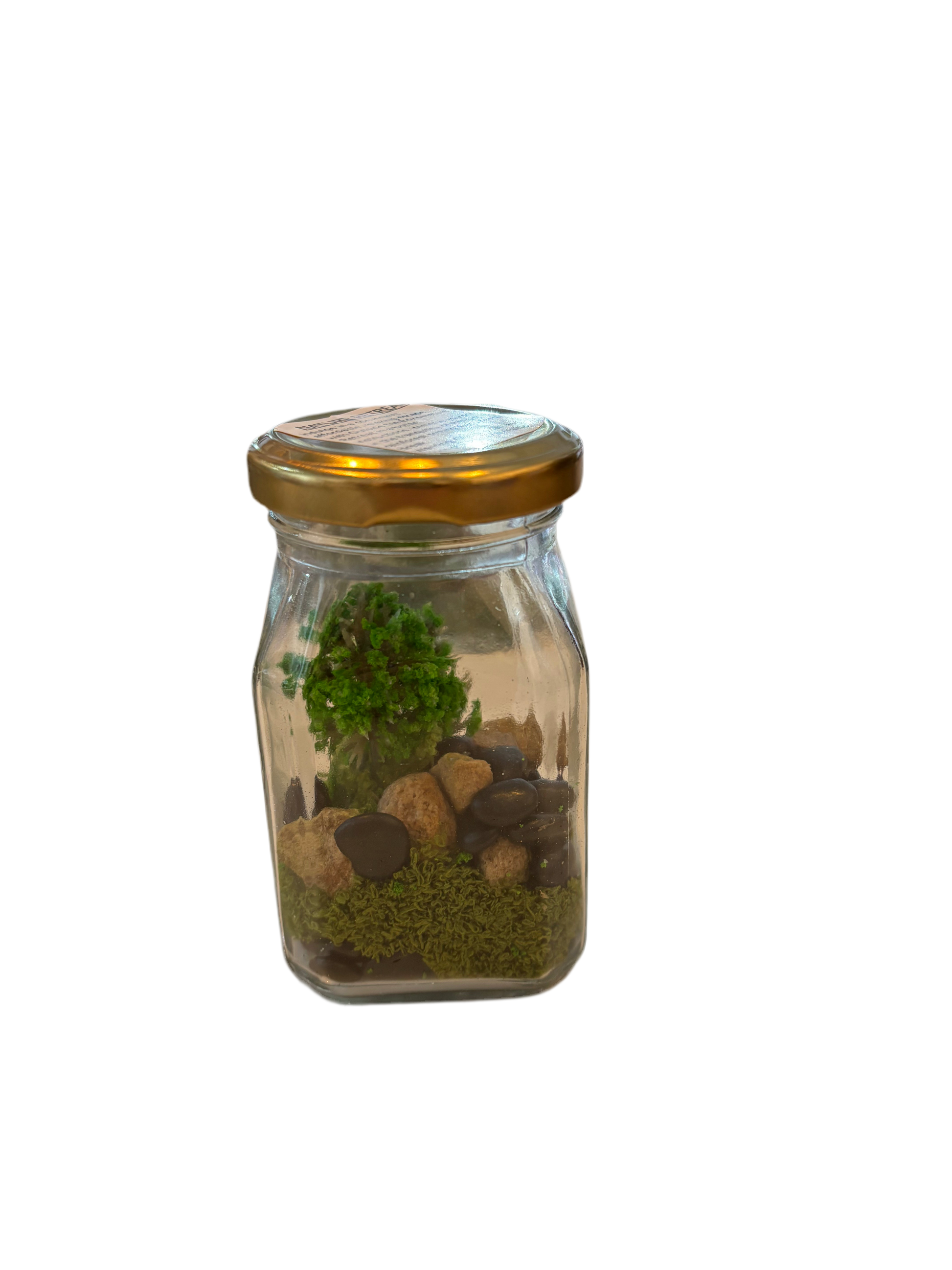 Retraite nature en bouteille