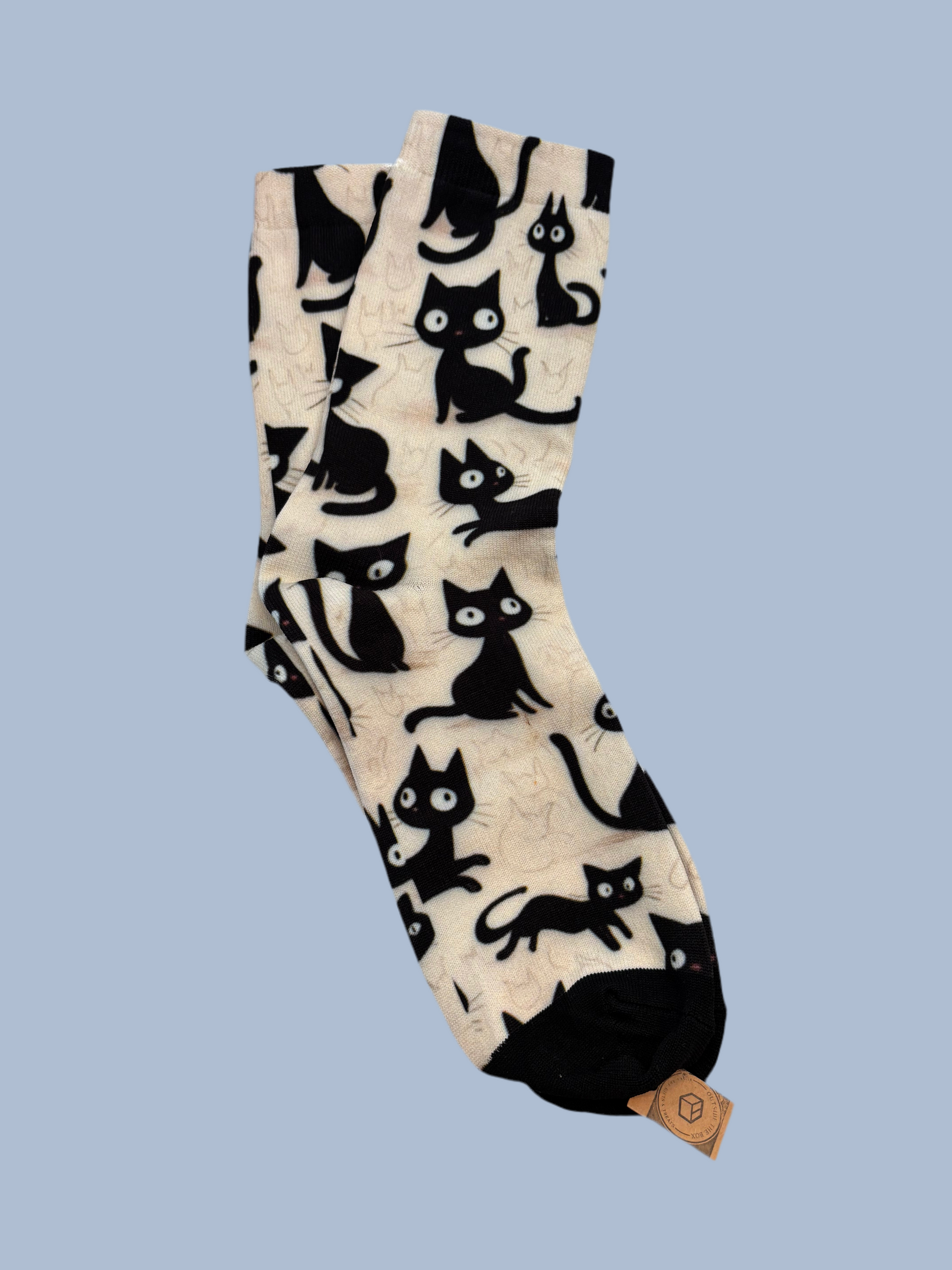 Chaussettes Chat Noir