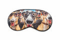 Cruising Dogs with glasses Sleep mask