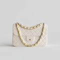 White Ceramic Handbag Vase