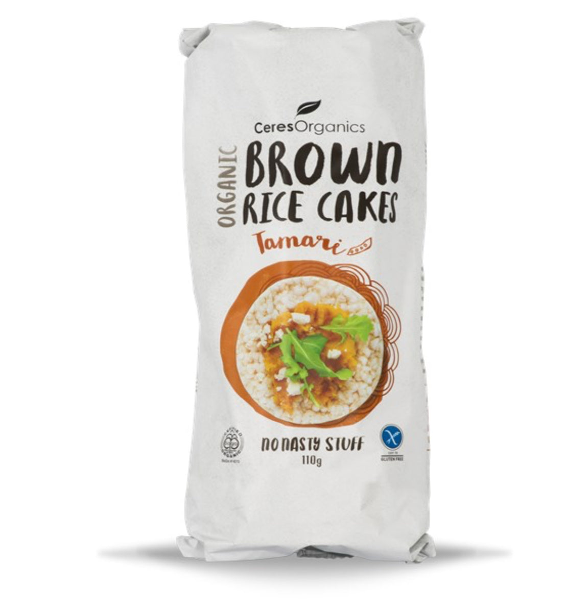 Ceres Organic Tamari Soy Brown Rice Cakes