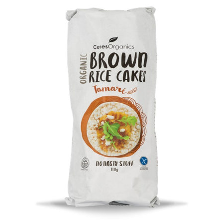 Ceres Organic Tamari Soy Brown Rice Cakes