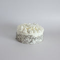 6 inch Iced Plant-Based Vanilla Cake (GF, V, EF, DF) - SINGLE Layer