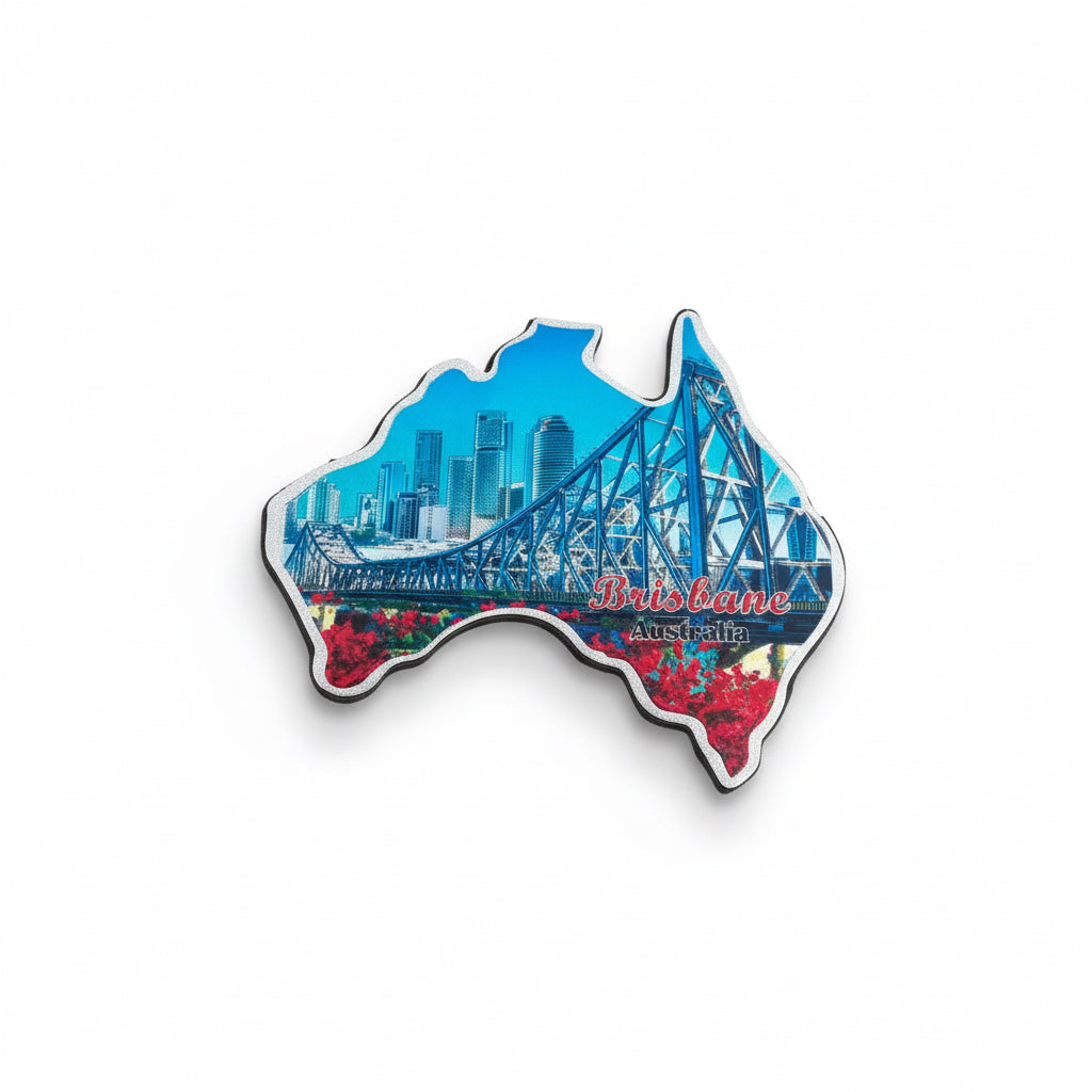 Brisbane Australia Fridge Magnet