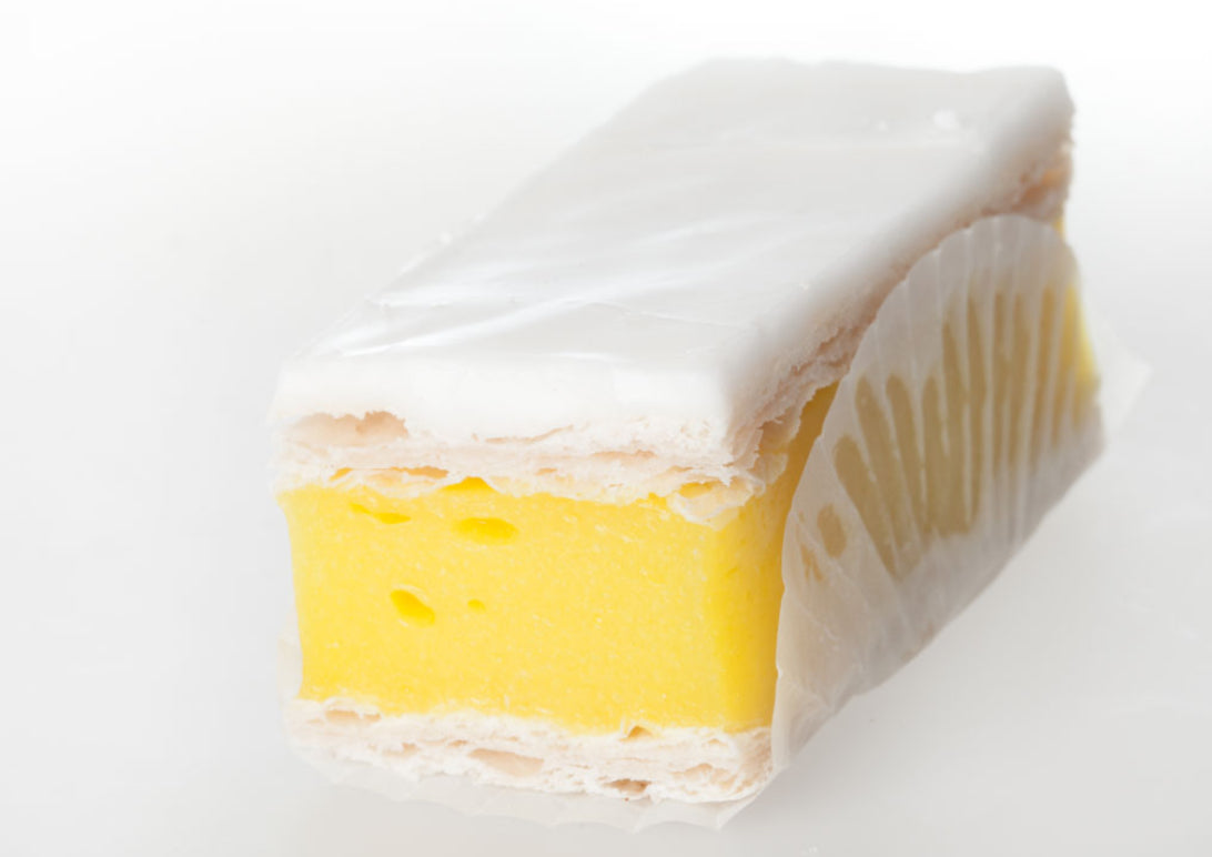 Vegan vanilla slice