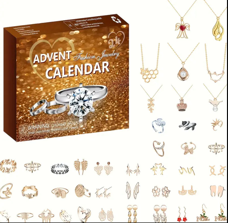 Calendrier de l'Avent Bijoux