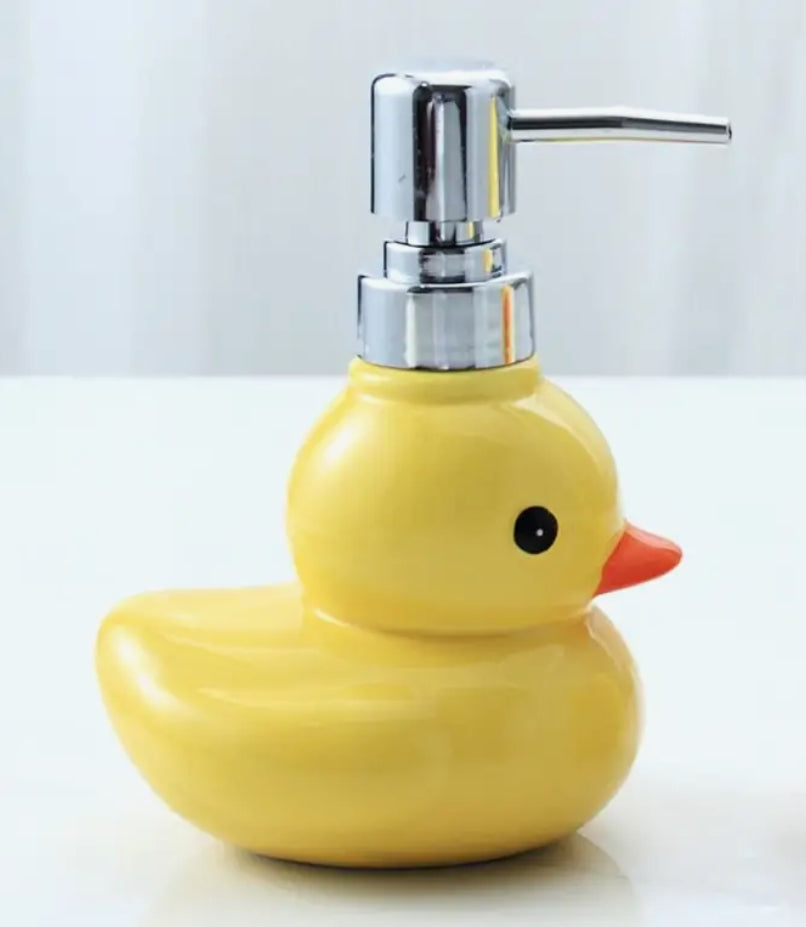 Yellow Duck Soap Dispenser