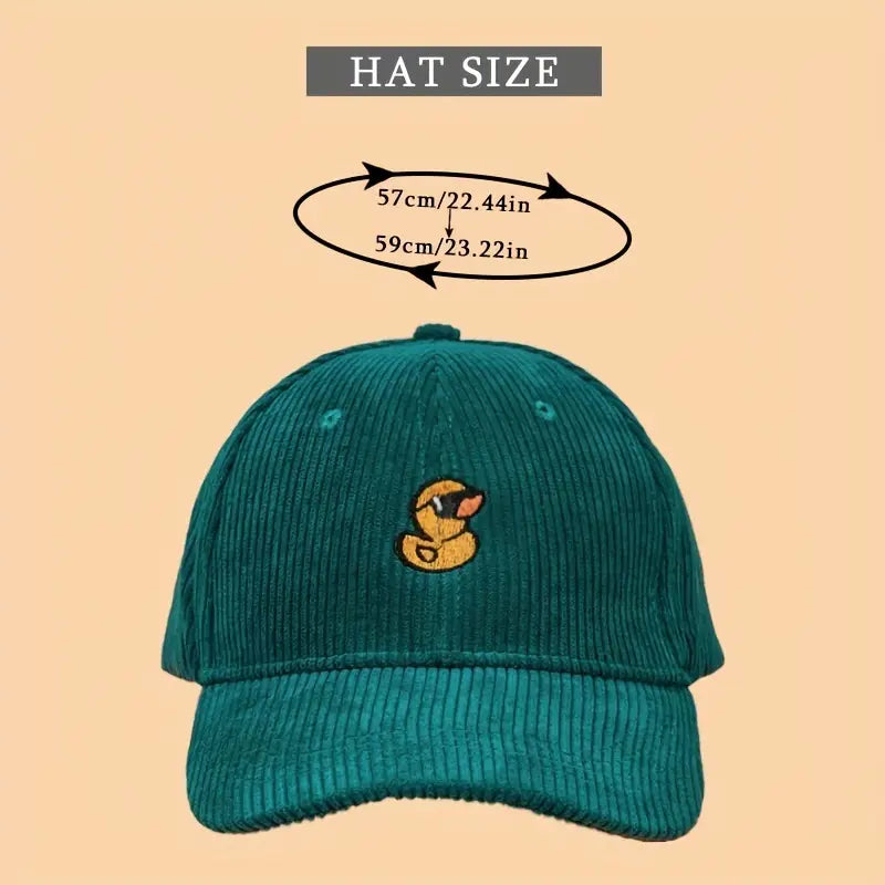 Yellow Rubber Duck Baseball Cap