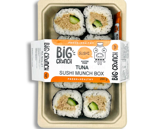 Tuna & Cucumber Brown Rice Sushi Rolls