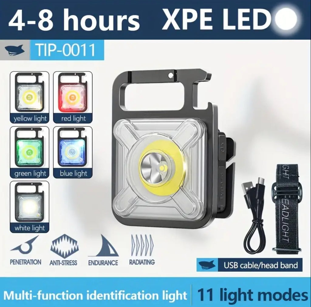 Lampe frontale portable polyvalente et décapsuleur