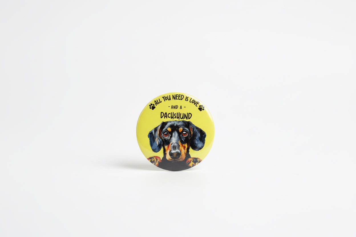 Ceramic Dachshund Dog Coaster