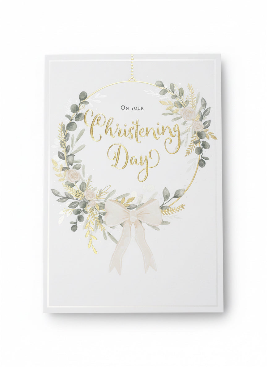 On your Christening Day - Card