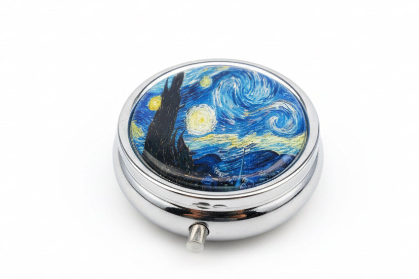 Starry Night Pill Box