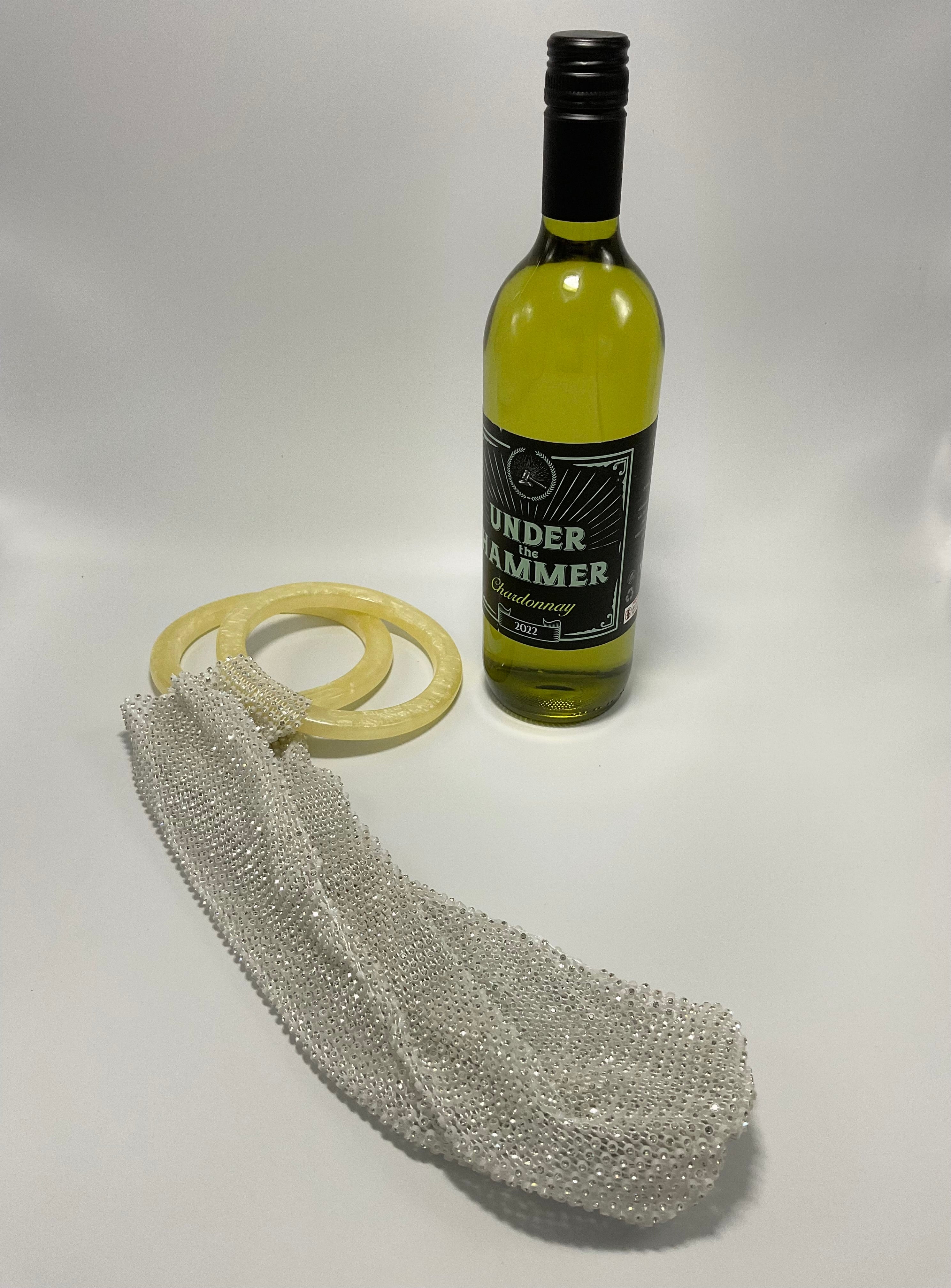 Sac à vin Diamonte (blanc)