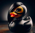 Canard en caoutchouc Lady Punk Rocker