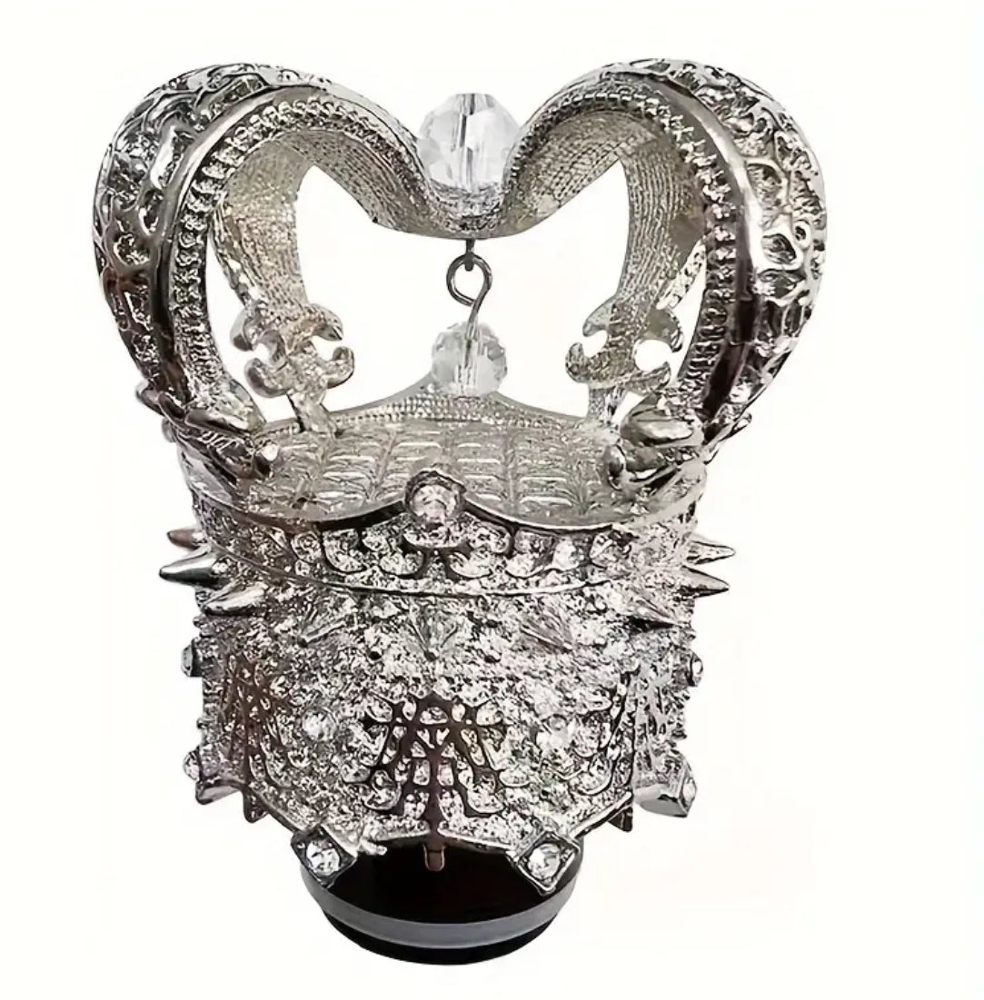 Bouteille d'eau Diamanté 500 ml avec couvercle couronne