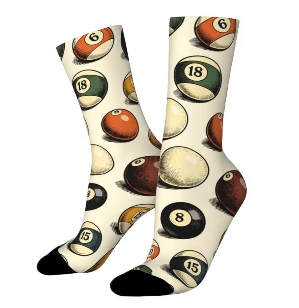 8 Ball Socks