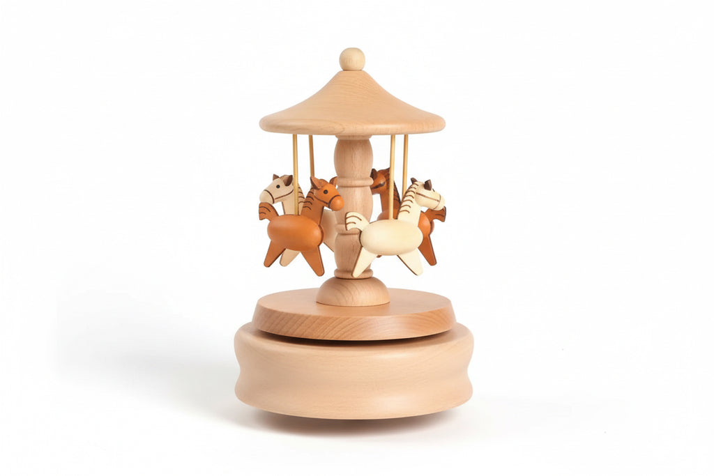 Wooden Musical Carousel