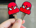 Spiderman Key Holder with Keychain