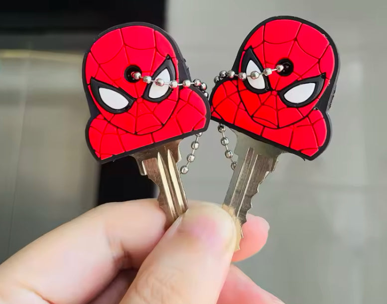 Spiderman Key Holder with Keychain
