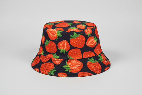 Strawberry Fields Reversible Bucket Hat