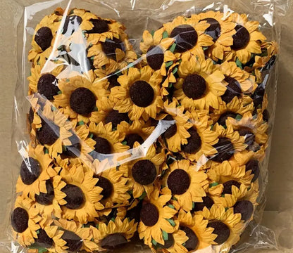 Mini Paper sunflowers