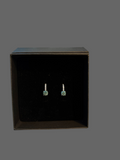 Sterling Silver Mossanite  earrings