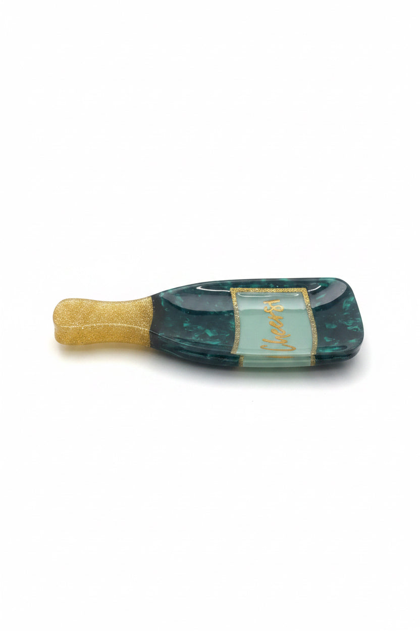 Champagne Hair Claw Clip