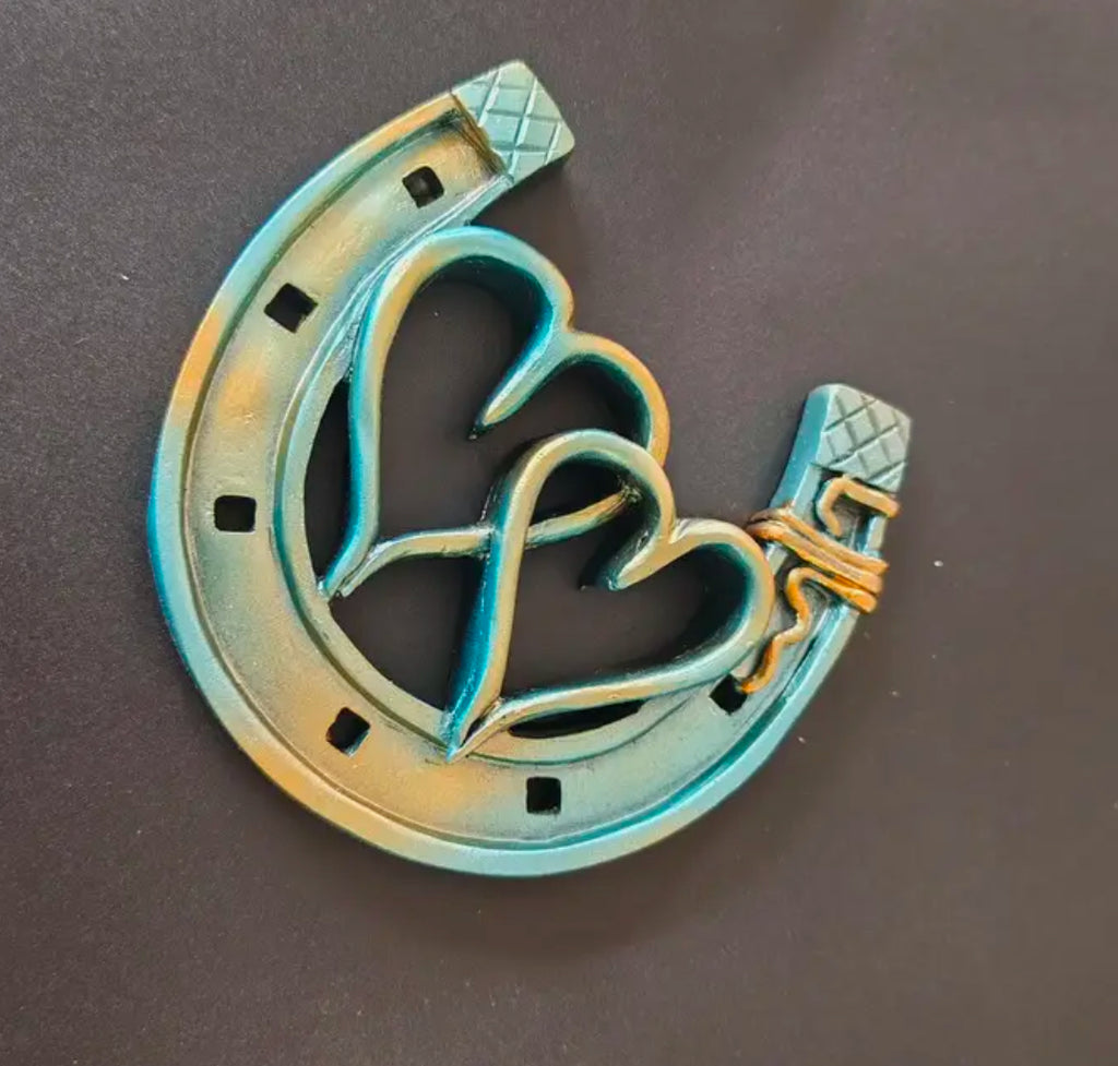 Fer à cheval en résine