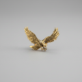 Flying Spur Eagle Brooch