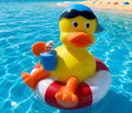 Swimming Rubber Duck