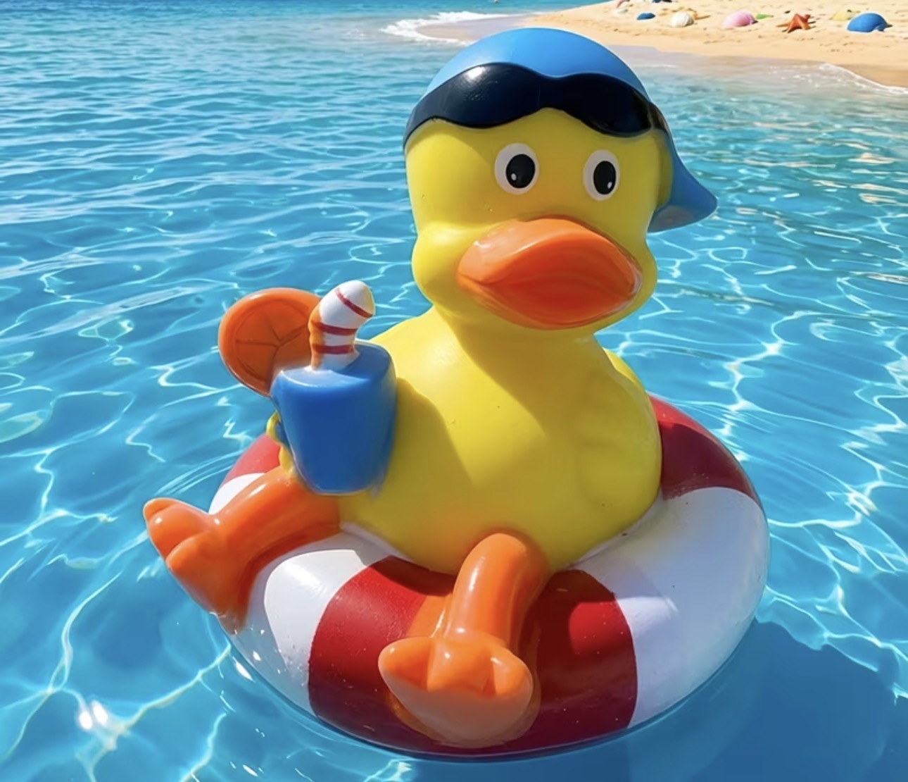 Swimming Rubber Duck